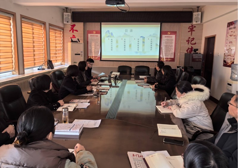 市委党史方志研究室举办第六期 党